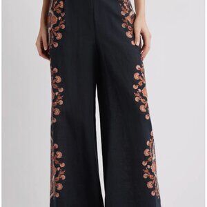 NWT Cleobella Martin Cotton Linen blend pants, siz XS